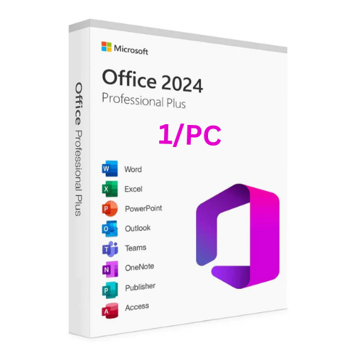 Microsoft Office 2024 Professional Plus 1/PC { NO MAC }