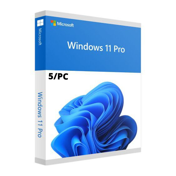 Windows 11 Professional 32/64 Bit 5/PC