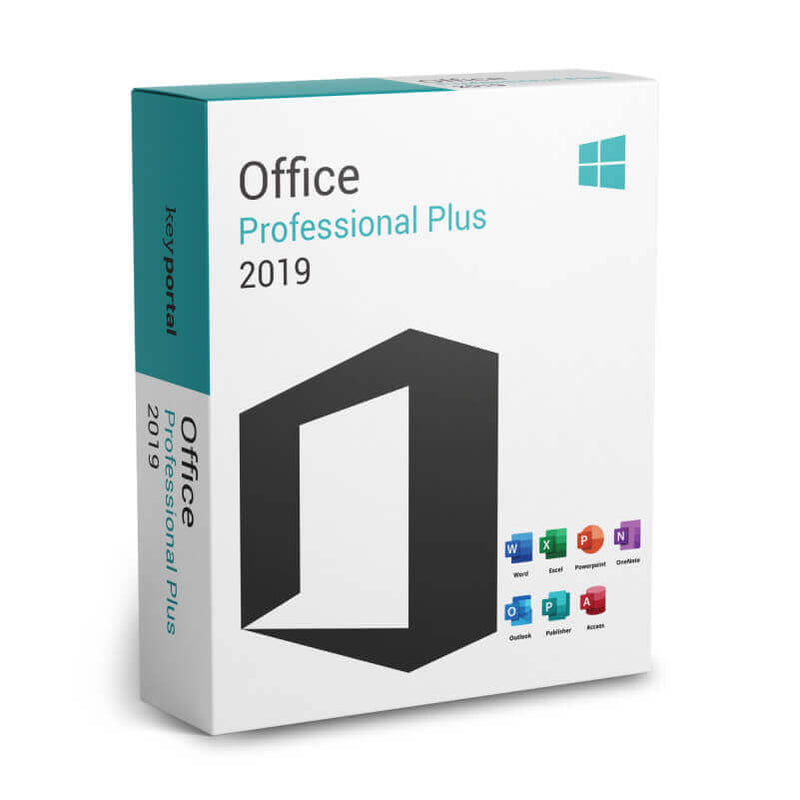 Office 2019 Professional Plus 32/64 Bit 5/PC (Windows) No MAC
